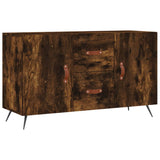Sideboard Smoked Oak 100x36x60 cm Engineered Wood 828145