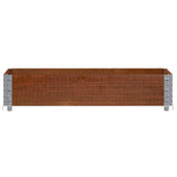 Pallet Collar Brown 100x50 cm Solid Wood Pine 4010281