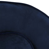 Dog Sofa Blue Plush, Solid Pine Wood 67 x 47 x 36 cm Dog Sofa 171088
