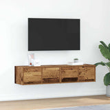 TV Cabinets 2 pcs Old Wood 60x31x25.5 cm Engineered Wood 861505