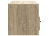 TV Cabinet Sonoma Oak 102 x 34.5 x 47 cm Engineered Wood 895827
