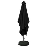 Garden Parasol with Base 200 x 300 cm Polyester Rectangular 42036209