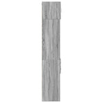 Slim Storage Cabinet Grey Sonoma 30x42.5x225 cm Engineered Wood 3281271