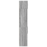 Slim Storage Cabinet Grey Sonoma 30x42.5x225 cm Engineered Wood 3281271