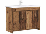 Bathroom Under Sink Cabinet Old Wood 78.5 x 37.5 x 81 cm 890790