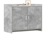 Sideboard Concrete Grey 72 x 36 x 80 cm Engineered Wood 8011094