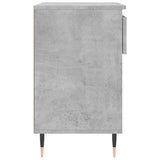 Shoe Cabinet Concrete Grey 70x36x60 cm Engineered Wood 831432