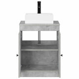 Bathroom Furniture Set Concrete Grey Engineered Wood 3404253
