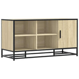 Shoe Bench Sonoma Oak 100x40x53.5 cm Engineered Wood and Metal 849215