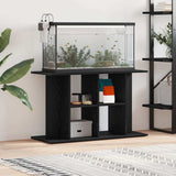 Aquarium Stand Black Oak 100x40x60 cm Engineered Wood 862150