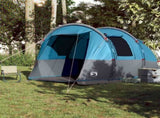 Camping Tent Tunnel 4-Person Blue Waterproof 94632