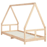 Kids Bed Frame 80x200 cm Solid Wood Pine 834450