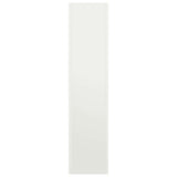Firewood Rack White 50x23x100 cm Cold-rolled steel 864182