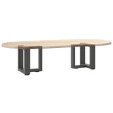 Coffee Table Legs T-Shaped 2 pcs Anthracite 30x25x cm Steel 4013002