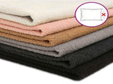Cushion Cover 6 pcs HOUTEN Black 65 x 65 cm Boucl 921060