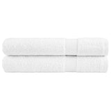 Premium Sauna Towels "SOLUND" 2 pcs White 80x200 cm 600 gsm 137136