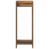 Plant Stand 2 pcs Old Wood 30 x 30 x 80 cm Engineered Wood 899591