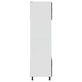 Oven Cabinets 2 pcs Lucca Smoked Oak Engineered Wood 3315046