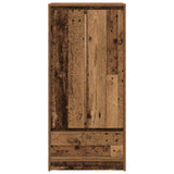 Cabinet with Drawer Old Wood 55.5x34x119.5 cm Engineered Wood 861650