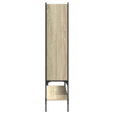 Bookcase Sonoma Oak 102x30x141.5 cm Engineered Wood 3214330