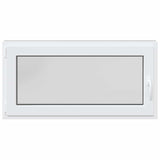 Basement Window RISOR 120 x 60 cm PVC and Glass Anthracite 42047303