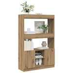 Highboard Artisian Oak 92x33x140 cm Engineered Wood 3309617