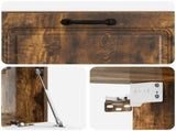 Wall-Mounted TV Cabinet Wall-mounted Smoked Oak 98 x 31 x 30 cm 899410