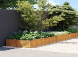 Garden Raised Bed 579x100x36 cm Corten Steel 151998