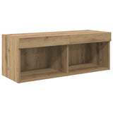 TV Wall Units Wall-mounted 6 pcs Artisan Oak Engineered Wood 3402975