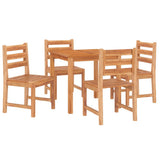 Garden Dining Set Teak Solid teak wood Medium 3157178