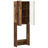 Toilet Cabinet ZWOLLE Old Wood 66 x 25.5 x 190 cm 896483
