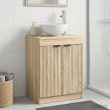 Bathroom Cabinet Sonoma Oak 54 x 41 x 70 cm Engineered Wood 890150