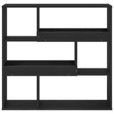 Book Shelf Black Oak 100 x 33 x 94.5 cm Engineered Wood 8004695