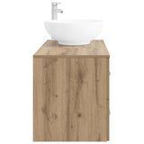 Bathroom Furniture Set 2 pcs Artisan Oak Engineered Wood 3403999