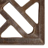 Umbrella Base Bronze 44x44x31 cm Cast Iron 317762
