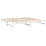 Pull-out Day Bed without Mattress White 2x cm 823400