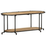 TV Cabinet 100x42x40 cm Solid Wood Rough Mango 4013488