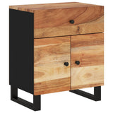 Bedside Cabinet 50x33x60 cm Solid Wood Acacia&Engineered Wood 350669