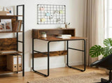Desk with Storage Smoked Oak 60 x 50 x 91 cm 8008016