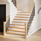Stair Treads 12 pcs Untreated 110x30x2 cm Solid Wood Oak 3282927