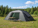 Cabin Tent with Roof Army Green 400 x 210 x 180 cm Polyester 42028518