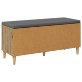Hall Bench Artisan Oak 100 x 38 x 46 cm 891543