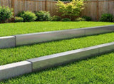 Garden Cover Profile 10 pcs 100 x 15 x 15 cm Galvanised Steel 8012973
