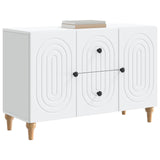 TV Cabinet with Drawer White 89 x 34.5 x 60 cm Engineered Wood 894195