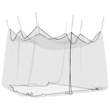 Mosquito Net for Outdoor 220 Mesh Black 300x300x250 cm 4010034