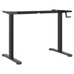 ZNTS Standing Desk Frame Black cm Steel 4005341