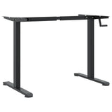 ZNTS Standing Desk Frame Black cm Steel 4005341