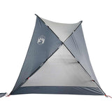 Beach Tent Grey 274x178x170/148 cm 185T Polyester 94405
