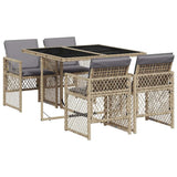 Garden Dining Set Beige 3210720