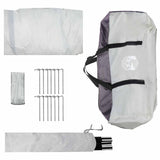 Pool Tent Dome Grey 538 x 440 x 204 cm 42001138